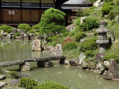 Japanese hill and pond garden, Tsukiyama